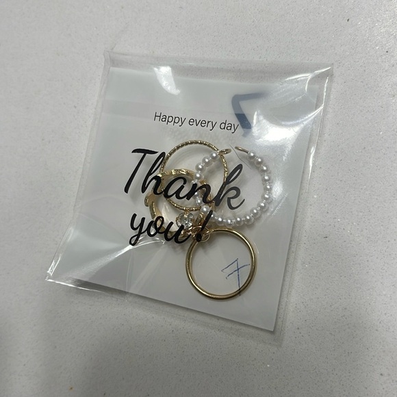 Bohemian Gold Ring Set 💛 Lot 7 - Picture 4 of 4